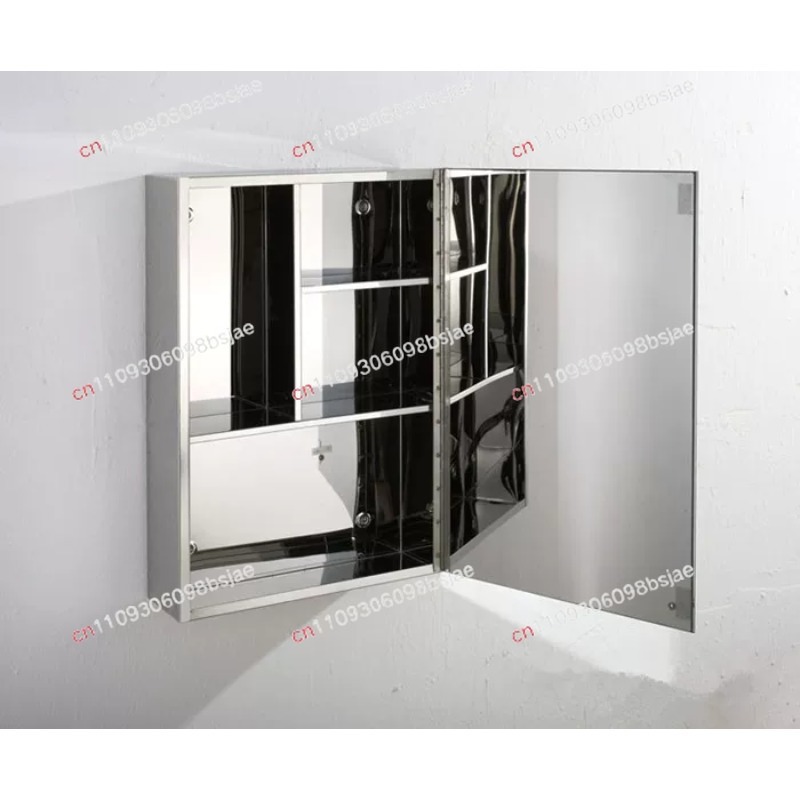 Bathroom Cabinet Mirror - Armadietto a specchio in acciaio inossidabile