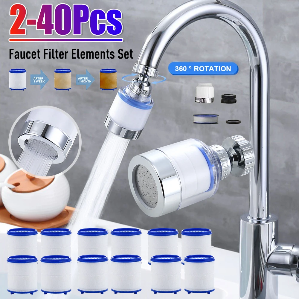 Home Bathroom Taps - Elemento Filtrante per Rubinetto, Depuratore d'Acqua,