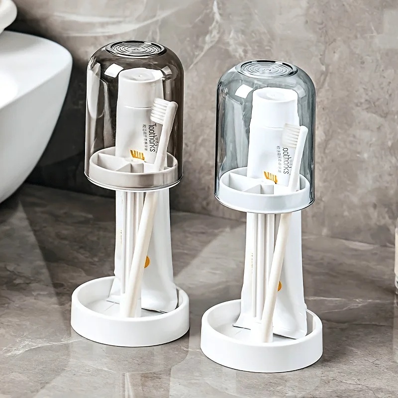 Toothbrush Holder Set - Set porta spazzolino e dentifricio multifunzionale