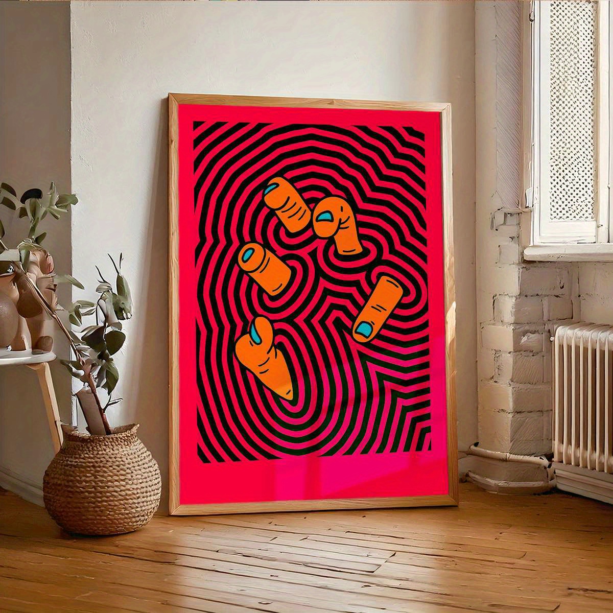 Home Bathroom Pictures - Poster moderni con arte astratta delle