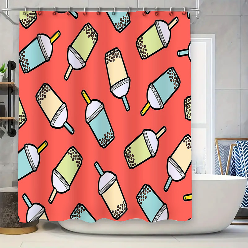 Home Decor Bathroom Ideas - Tenda da Doccia Unica con Tema