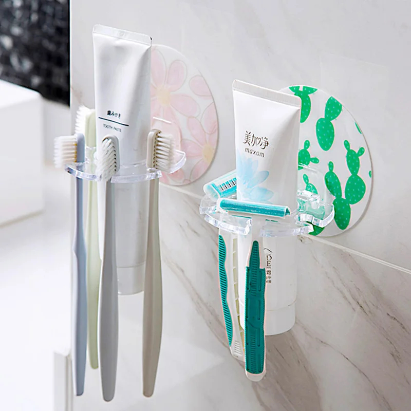 Toothbrush Holder Set - 1/3 Pezzi Porta Spazzolino Autoadesivo da