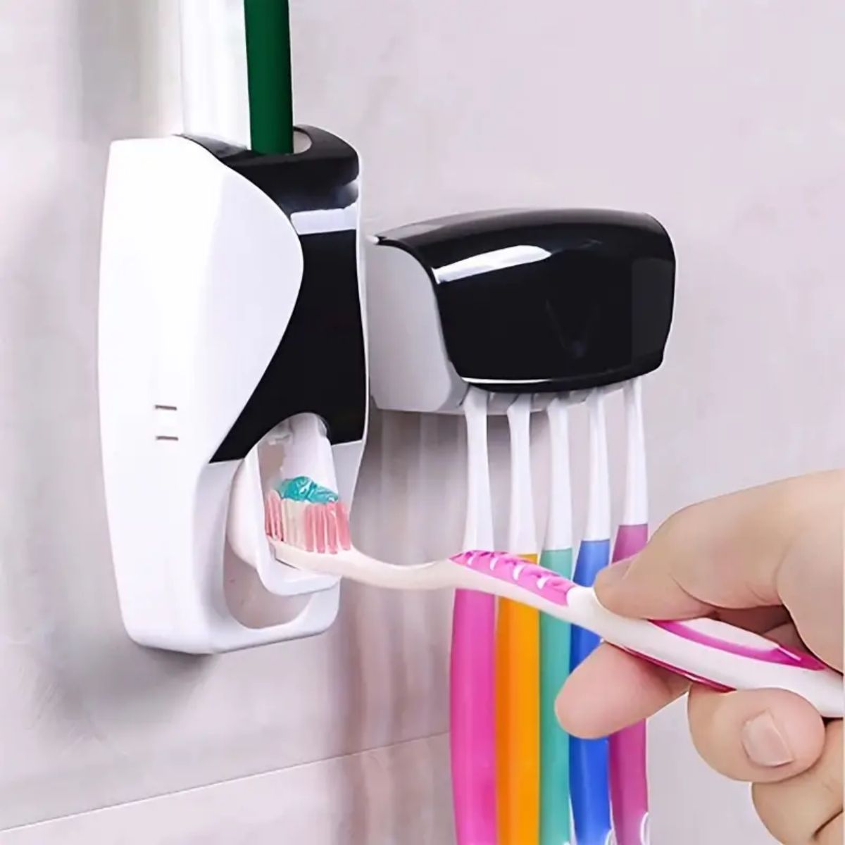 Toothbrush Holder Set - 1 set di dispenser automatico di