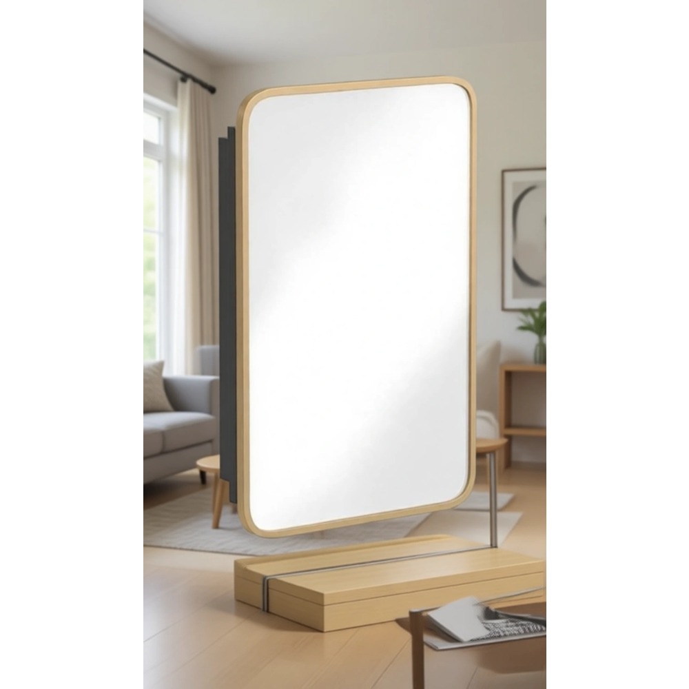 Bathroom Cabinet Mirror - Armadietto per Medicinali Incassato 16x24 con