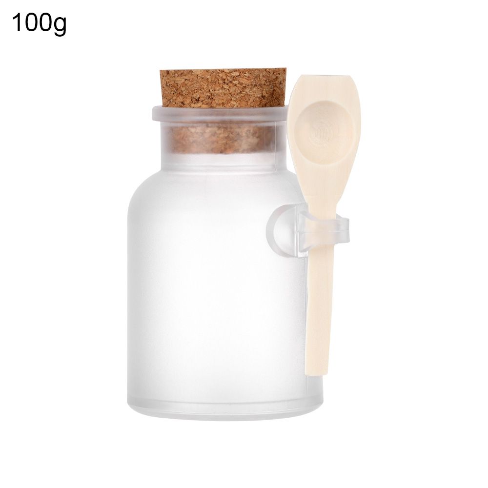 Bath Salts Jar - Contenitore Portatile Ricaricabile da 100-500g, Barattolo