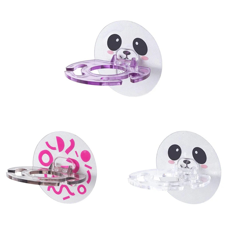 Toothbrush Holder Set - 1/3 pz. Dispenser di dentifricio autoadesivo