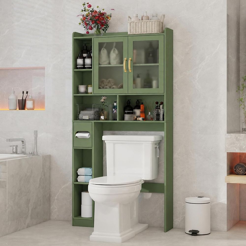Home And Bathroom - Mobiletto Salvaspazio in Acrilico da Posizionare