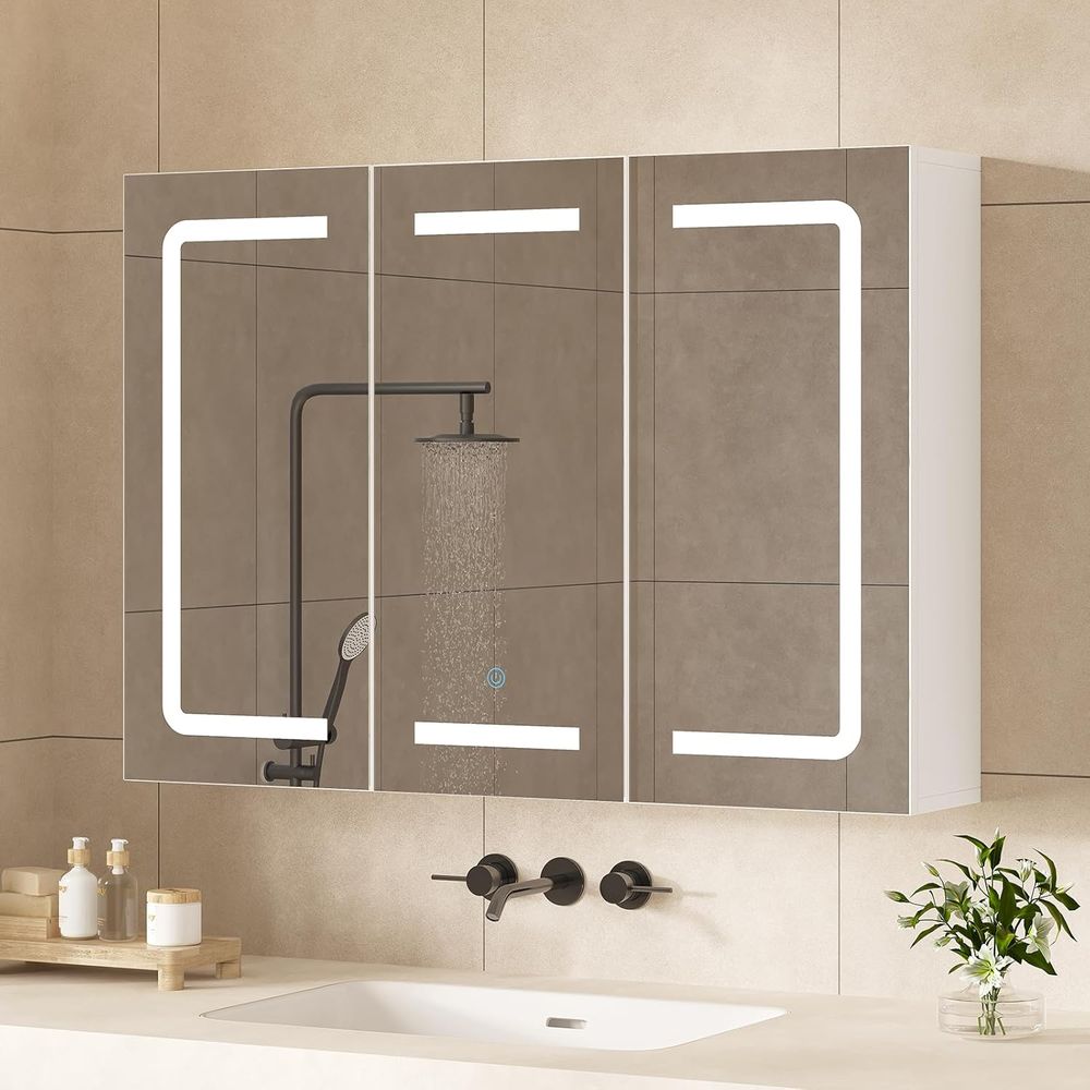 Bathroom Cabinet Mirror - Organizzatore per Armadietto dei Medicinali con
