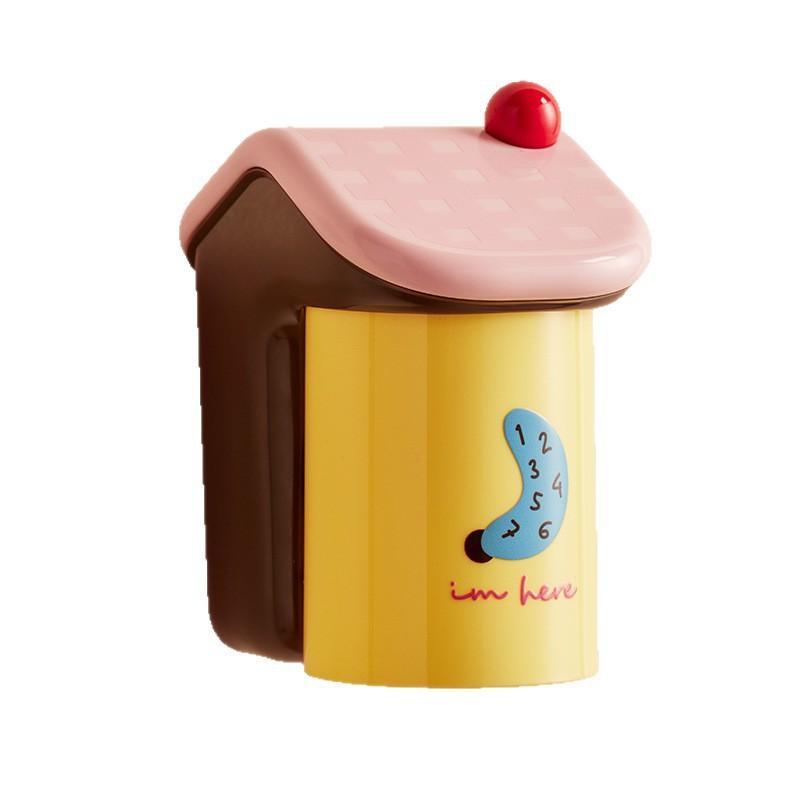 Toothbrush Holder Set - Portaspazzolino Magnetico a Forma di Casa