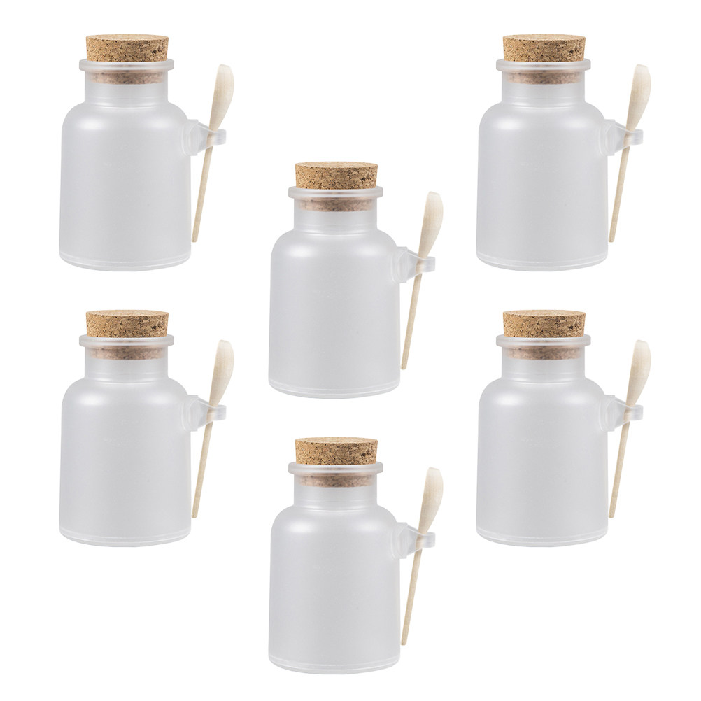 6 Set di Flaconi Vuoti Ricaric - Bath Salts Jar recensione e prezzo