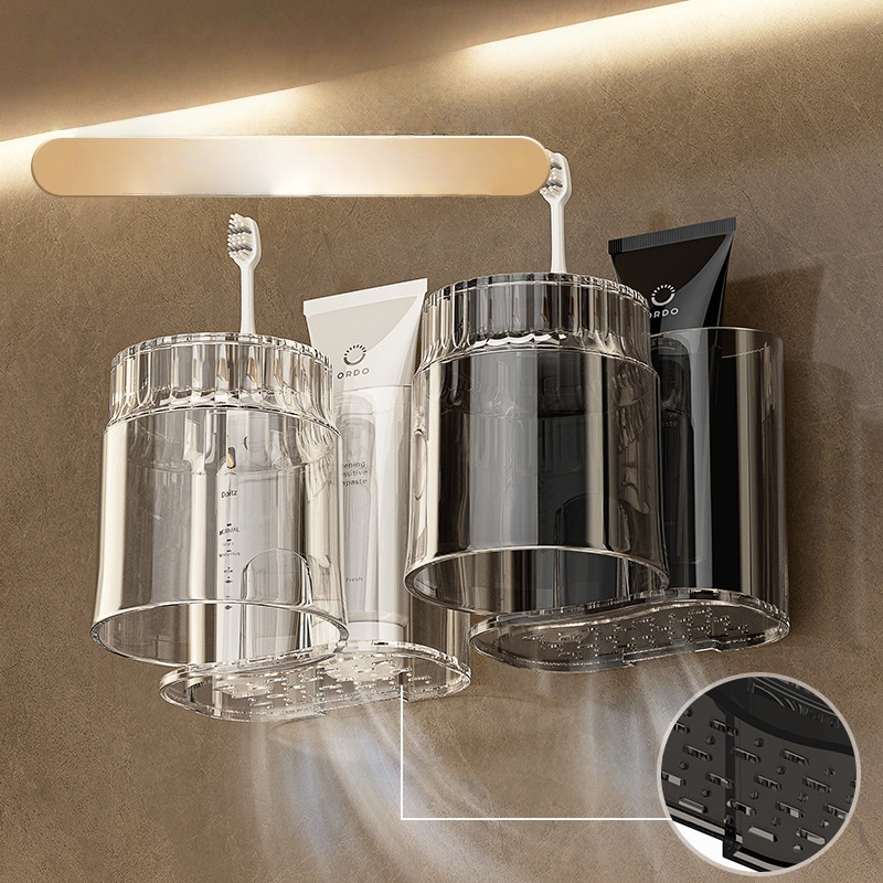 Portaspazzolino da parete senz - Toothbrush Holder Set recensione e prezzo