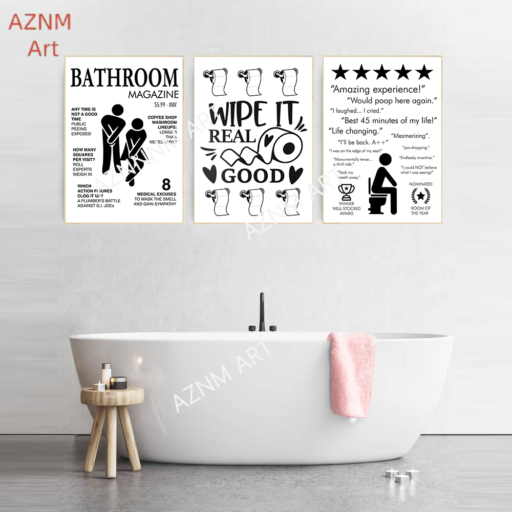 Arte della parete su tela pitt - Home Bathroom Pictures recensione e prezzo