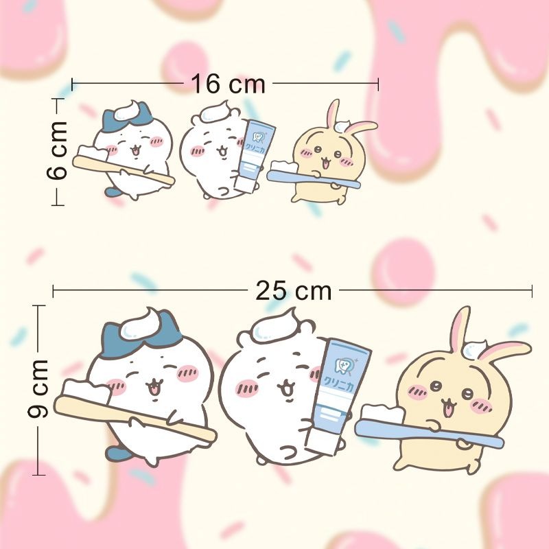 Adesivi per Specchio Chiikawa, - Tiny Home Bathroom Kit recensione e prezzo