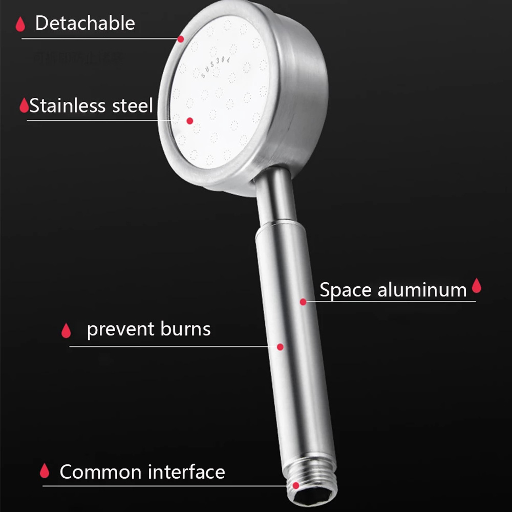 Soffione doccia in acciaio ino - Home Bathroom Taps recensione e prezzo