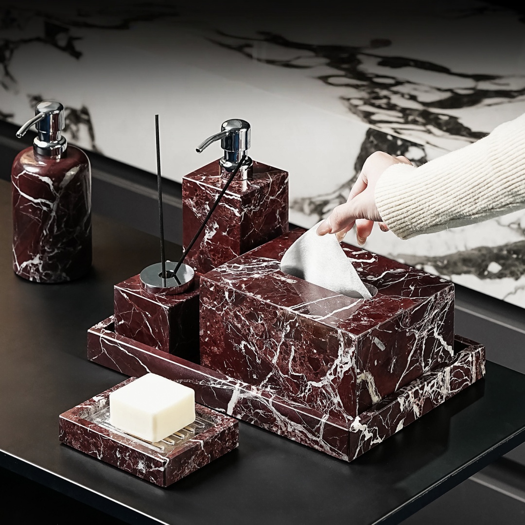 Accessori da bagno di lusso in - Tiny Home Bathroom Kit recensione e prezzo