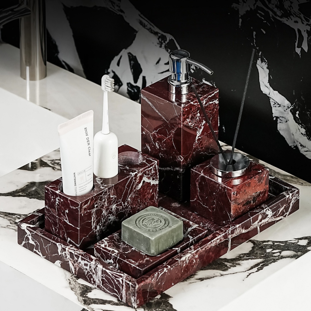 Accessori da bagno di lusso in - Tiny Home Bathroom Kit recensione e prezzo
