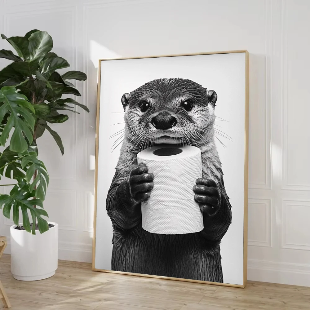 Poster su Tela con Mucca delle - Home Bathroom Pictures recensione e prezzo