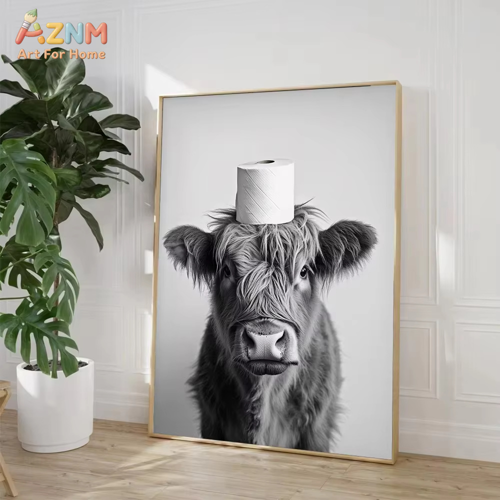 1 Pezzo, Stampa su Tela con Mu - Home Bathroom Pictures recensione e prezzo