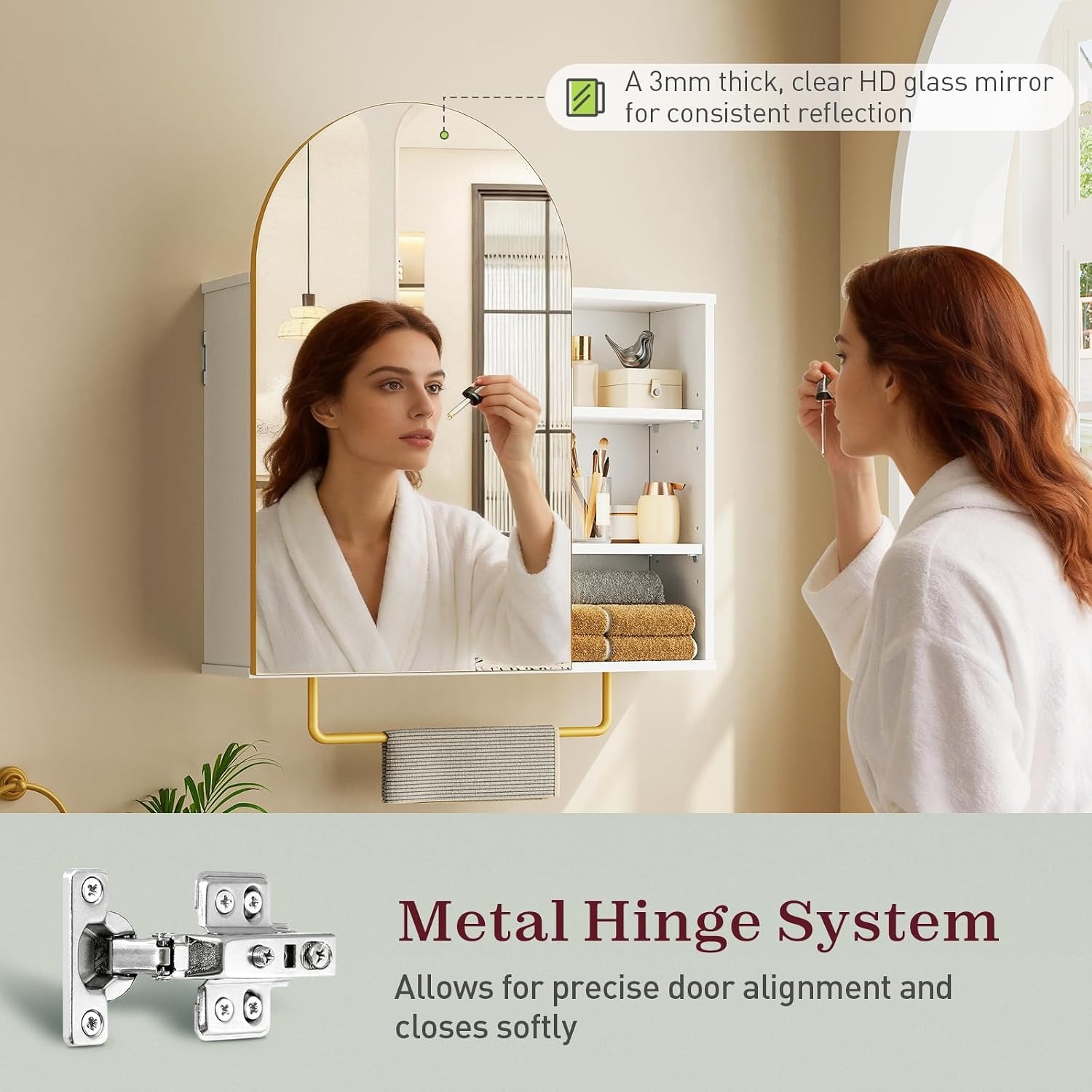 Specchio Armadietto da Bagno c - Bathroom Cabinet Mirror recensione e prezzo