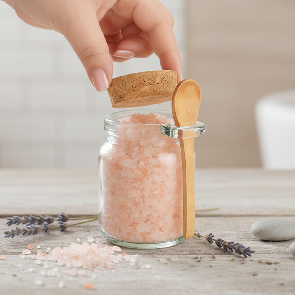 Contenitori per scrub allo zuc - Bath Salts Jar recensione e prezzo