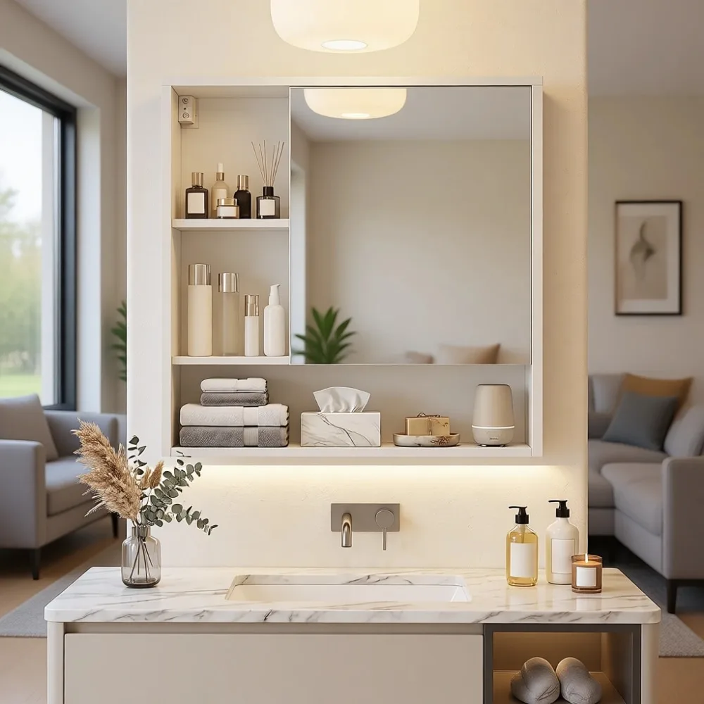 Armadietto a Specchio da Bagno - Bathroom Cabinet Mirror recensione e prezzo