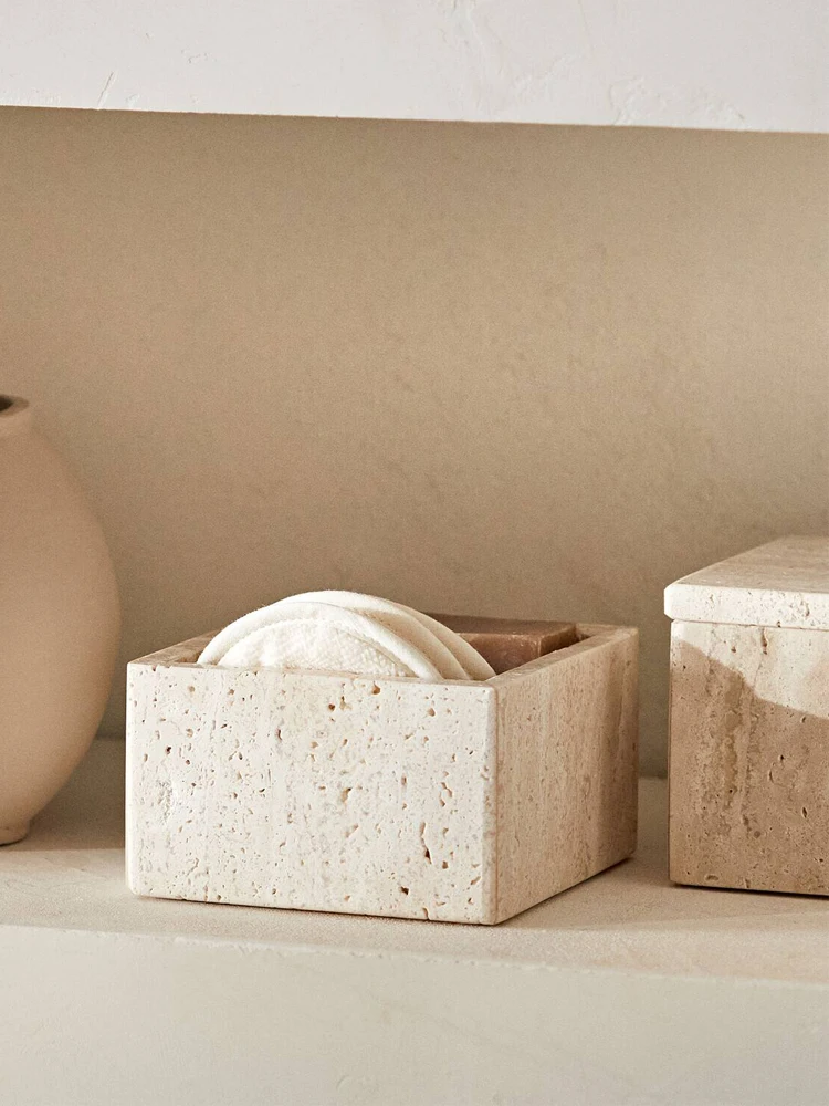 Contenitore in Travertino per  - Bath Salts Jar recensione e prezzo