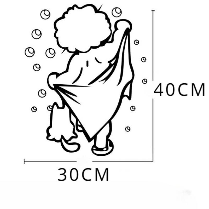 1pc Clean Shower Time Cute Lit - Tiny Home Bathroom Kit recensione e prezzo