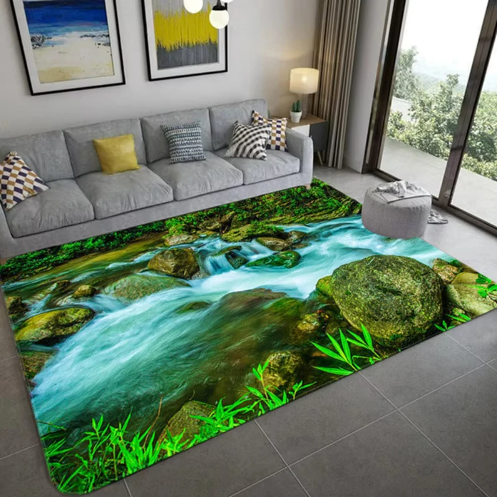 Tappeto con paesaggi 3D ispira - Home Decor Bathroom Ideas recensione e prezzo