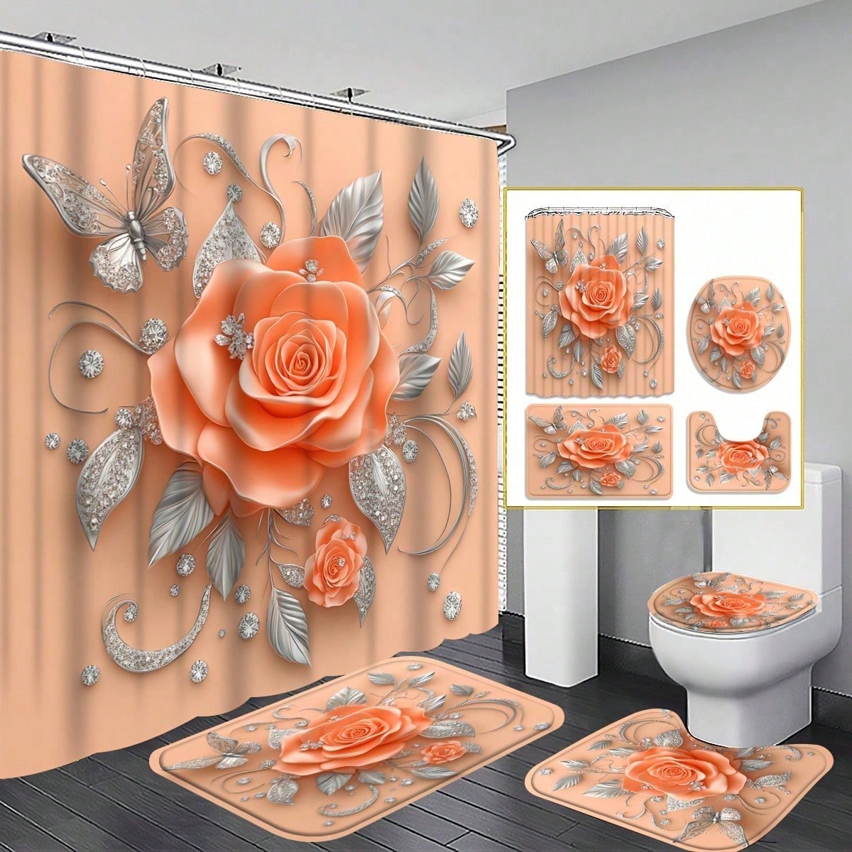 Set di 1/3/4 pezzi di tende da - Tiny Home Bathroom Kit recensione e prezzo