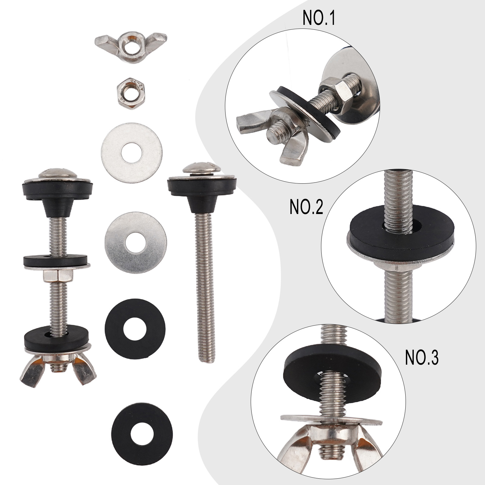 Kit bulloni per serbatoio WC d - Tiny Home Bathroom Kit recensione e prezzo