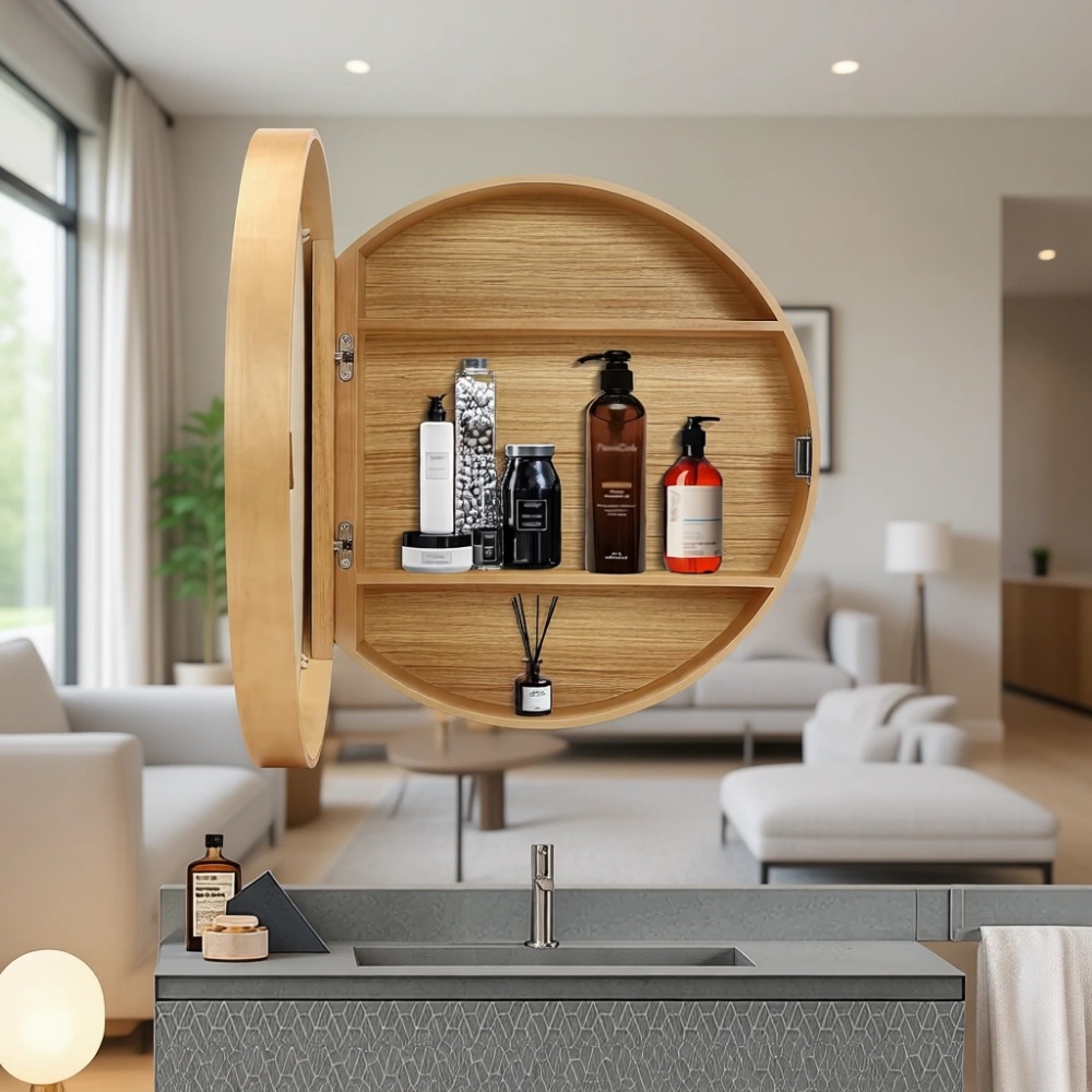 Armadietto a Specchio in Legno - Bathroom Cabinet Mirror recensione e prezzo