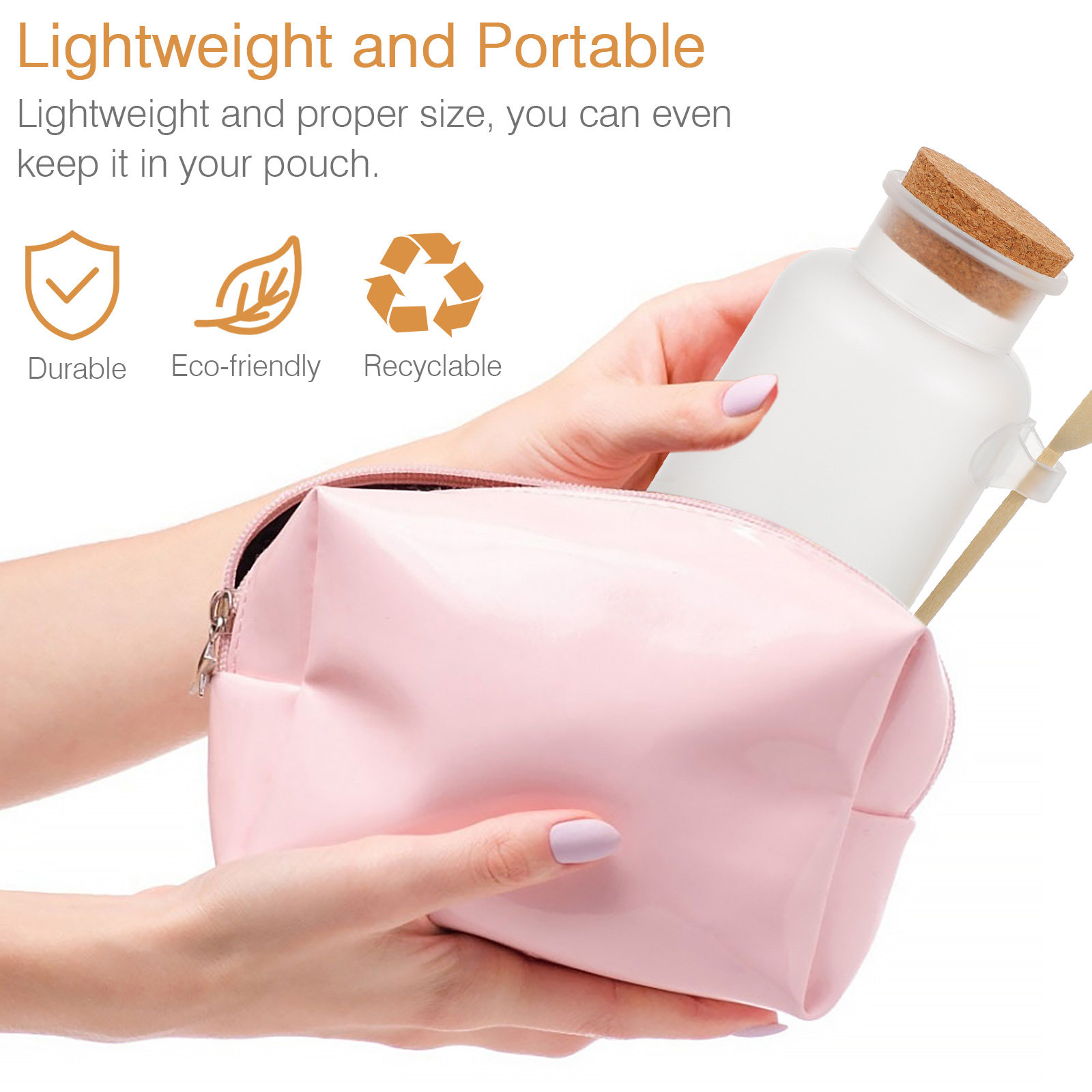 1 Pezzo Contenitore Portatile  - Bath Salts Jar recensione e prezzo