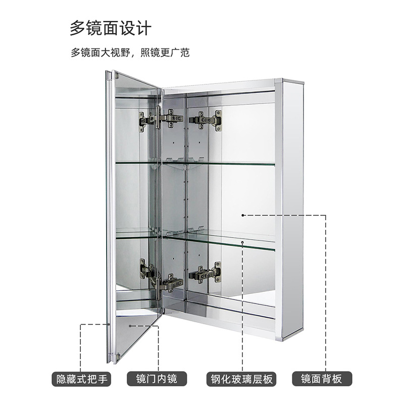 Specchio da Bagno, Armadietto  - Bathroom Cabinet Mirror recensione e prezzo