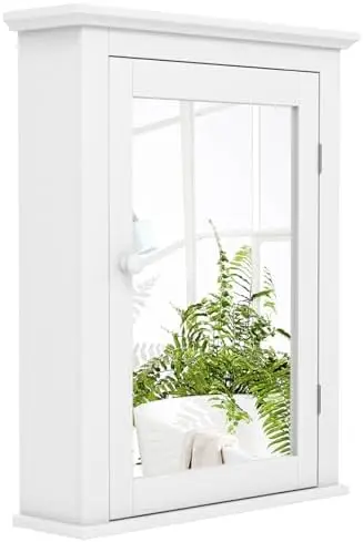 Armadietto bianco per medicina - Bathroom Cabinet Mirror recensione e prezzo