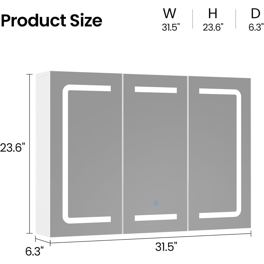 Organizzatore per Armadietto d - Bathroom Cabinet Mirror recensione e prezzo