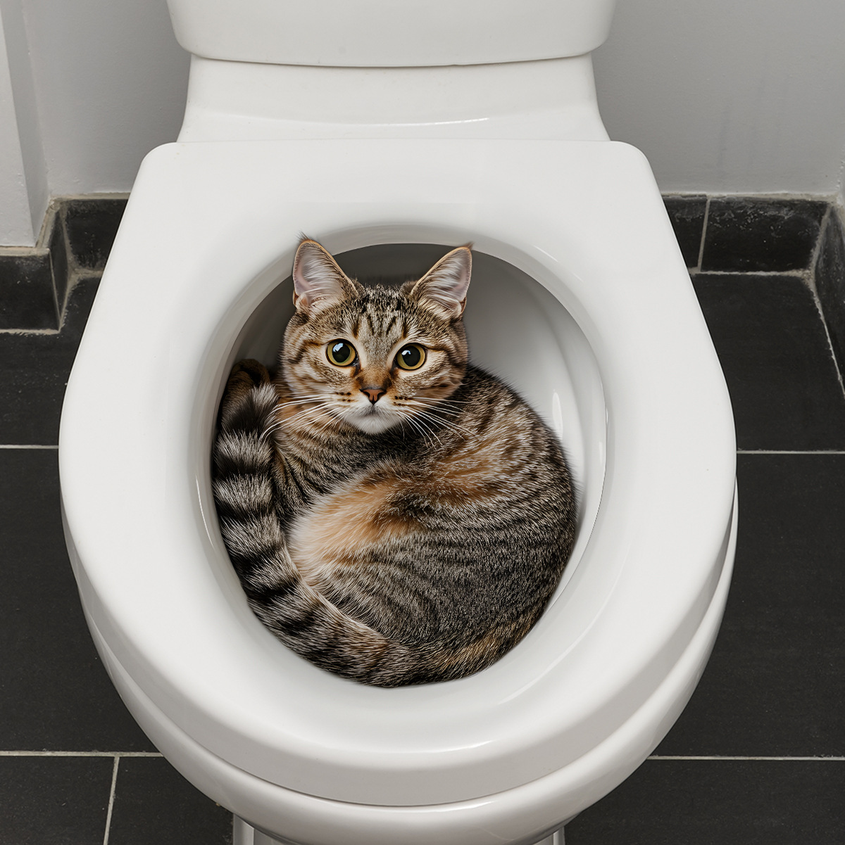 Adesivo per WC gatto divertent - Tiny Home Bathroom Kit recensione e prezzo