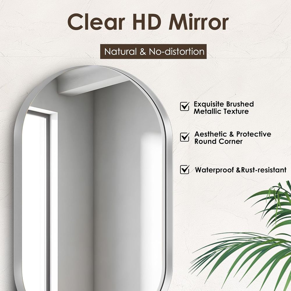 Armadietto da Bagno Ovale Inca - Bathroom Cabinet Mirror recensione e prezzo