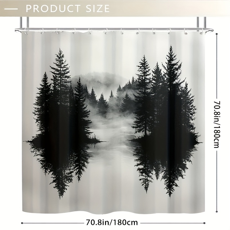 Tenda da doccia Misty Forest W - Home Decor Bathroom Ideas recensione e prezzo