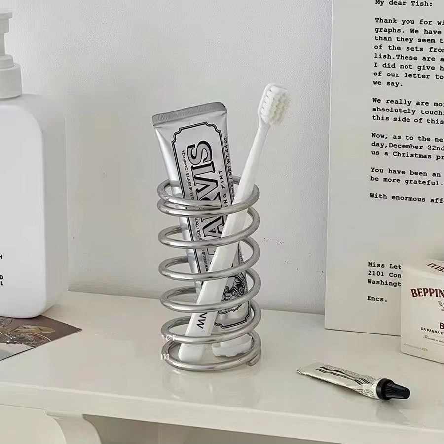 Portaspazzolino in acciaio ino - Tiny Home Bathroom Kit recensione e prezzo