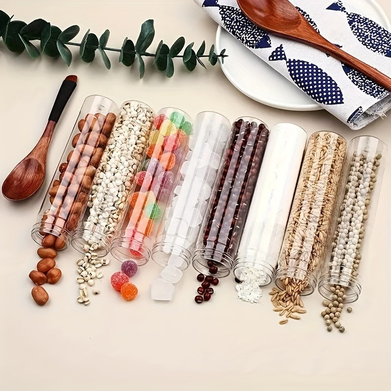 25 tubi trasparenti in plastic - Bath Salts Jar recensione e prezzo
