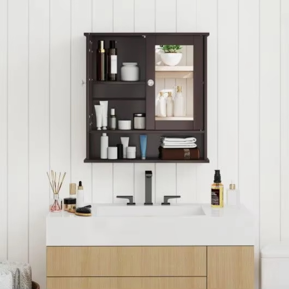 Organizer da Parete per Bagno  - Bathroom Cabinet Mirror recensione e prezzo